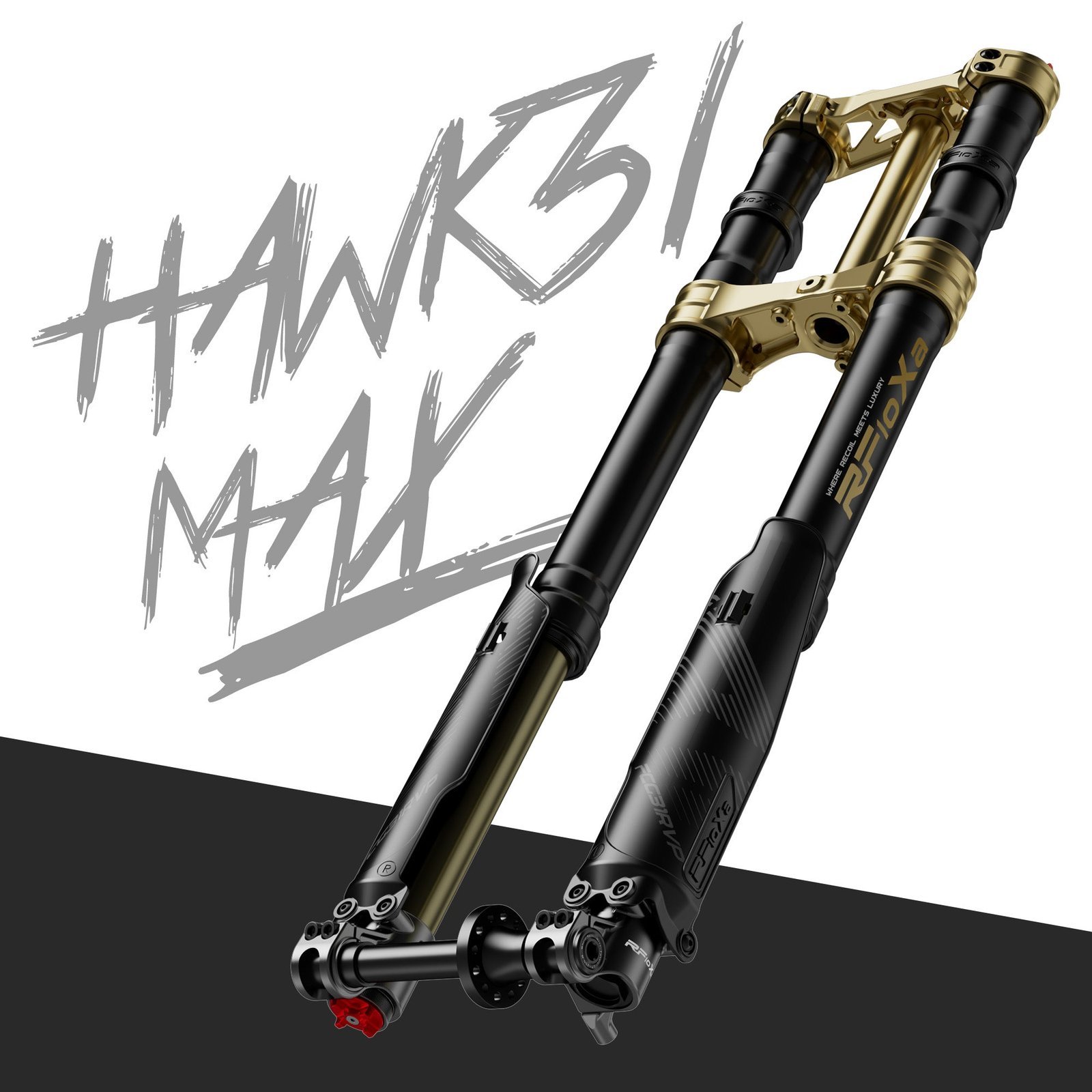 RFLOXA Hawk31 Max Front Fork for Sur Ron & Talaria Sting - GOLD CROWN