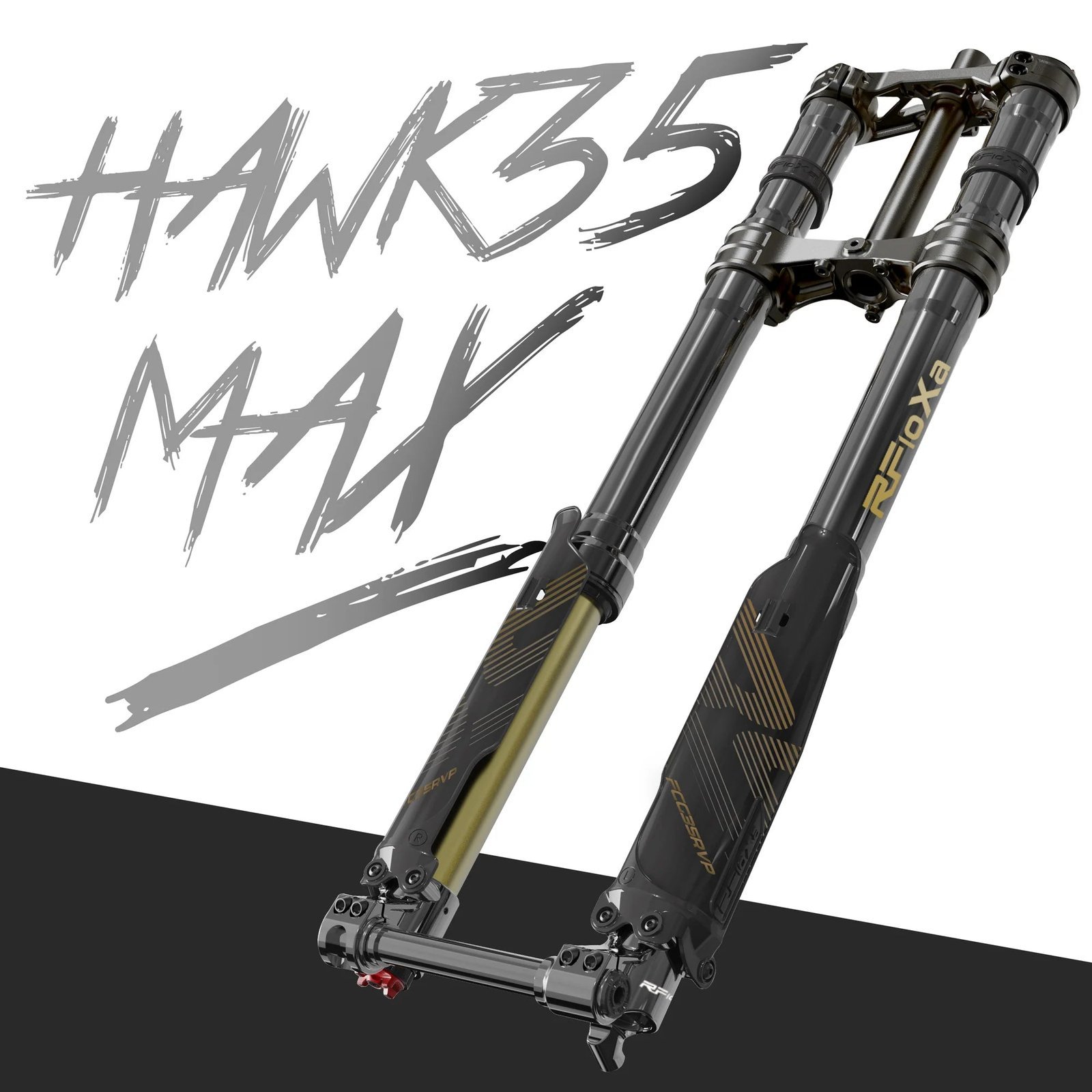 RFLOXA HAWK35 MAX BLACK FRONT FORK FOR E RIDE PRO 3.0/SR