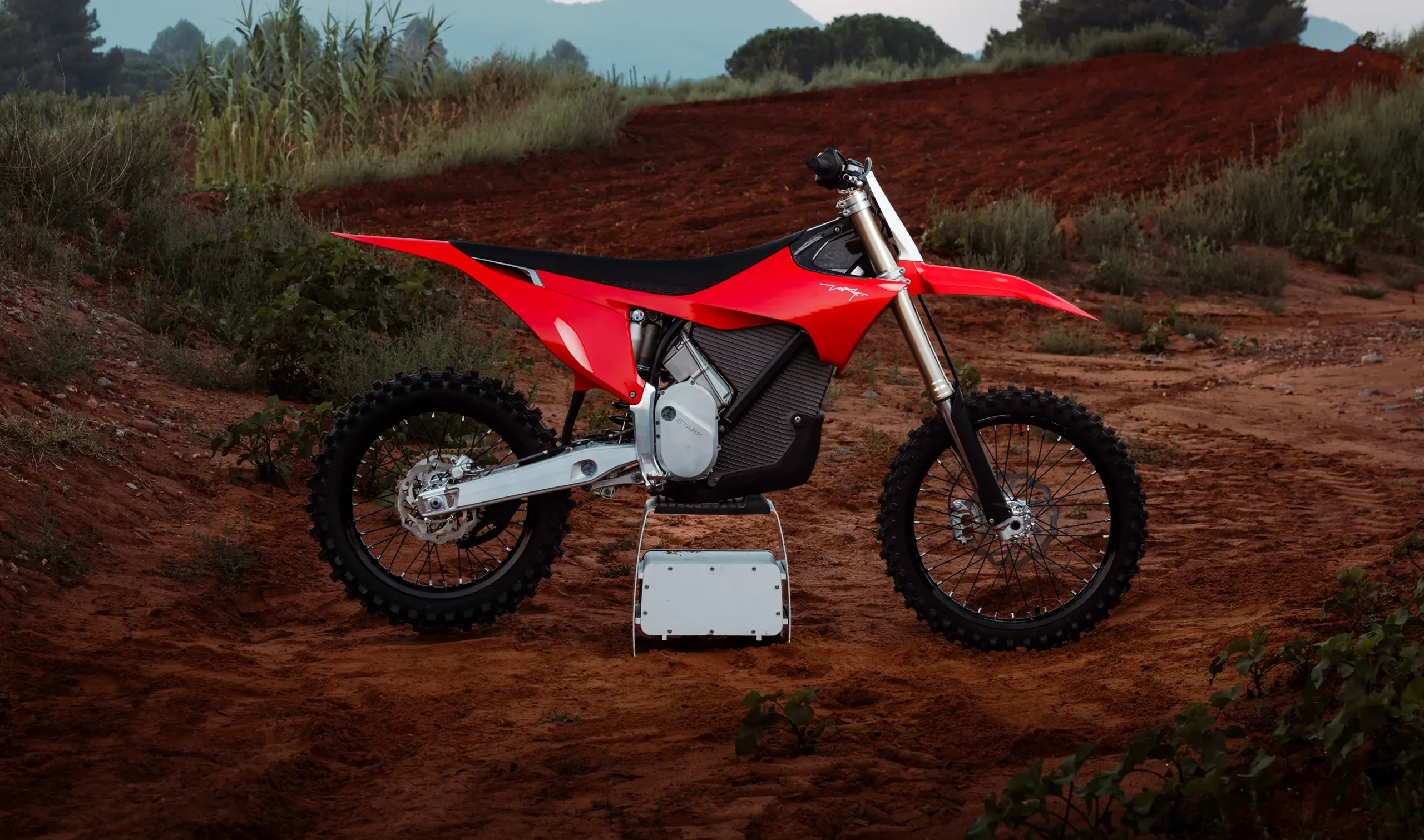 Stark Varg Electronic Bike Rouge - EMX Store